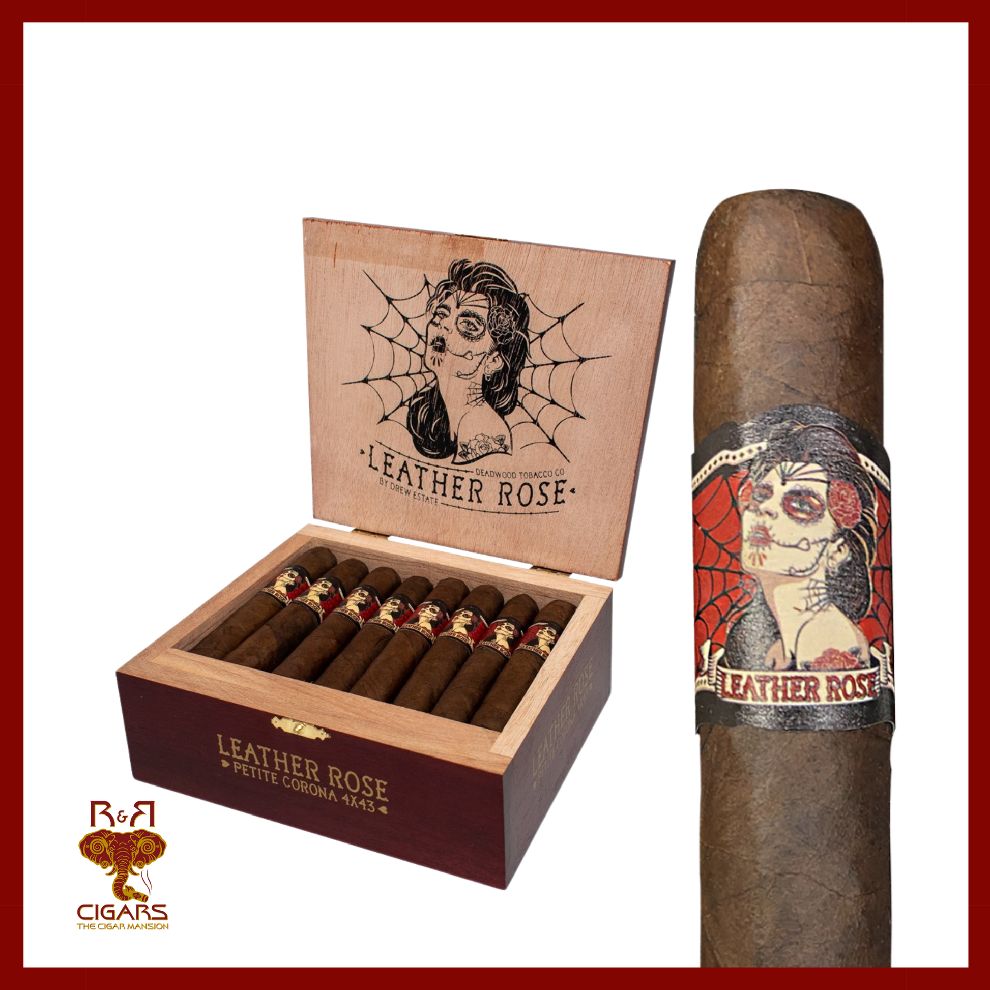 Drew Estate Leather Rose Petite Corona