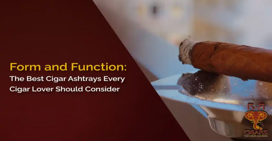 Form and Function: The Best Cigar Ashtrays Every Cigar Lover Should Consider