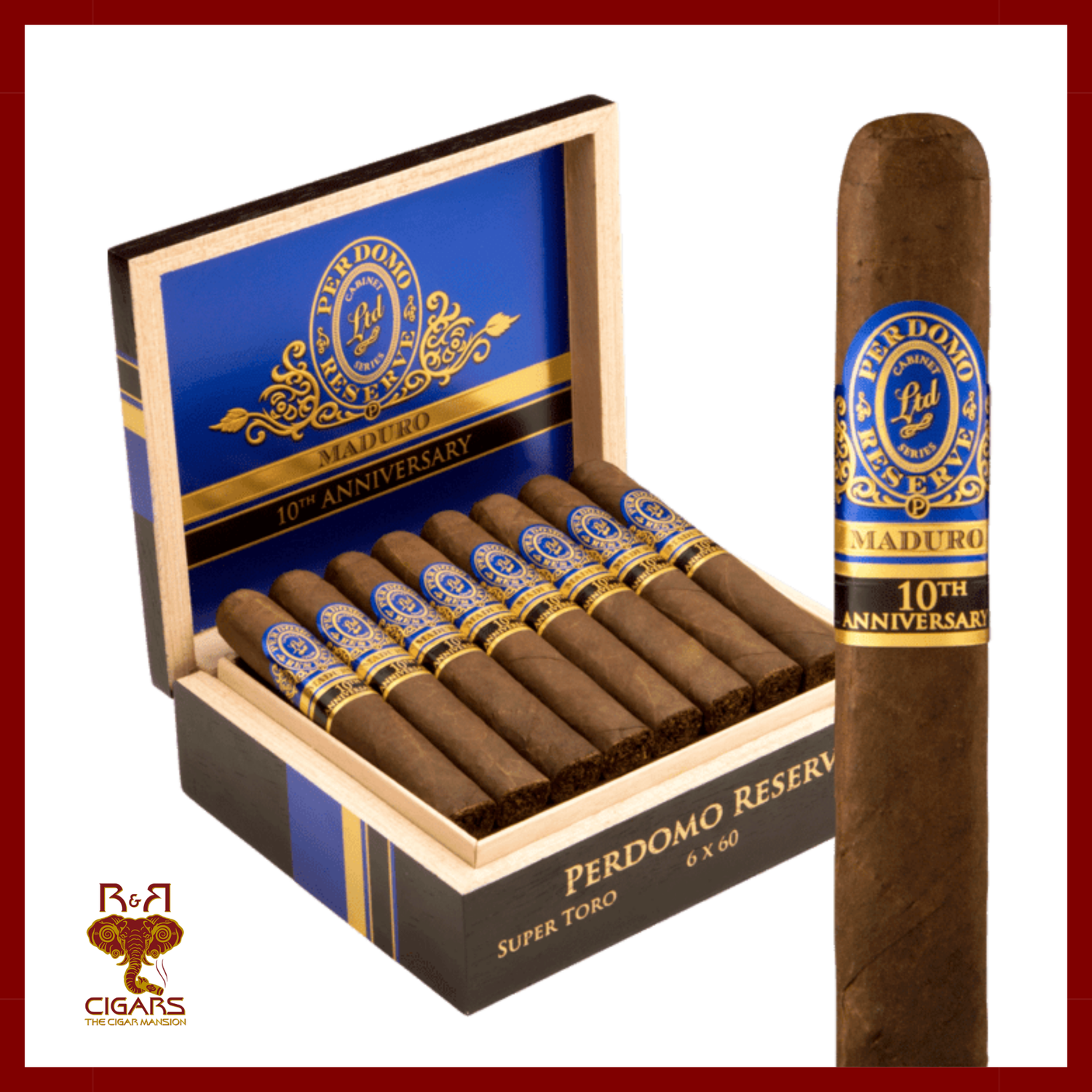 Perdomo Reserve 10 YR Maduro Super Toro