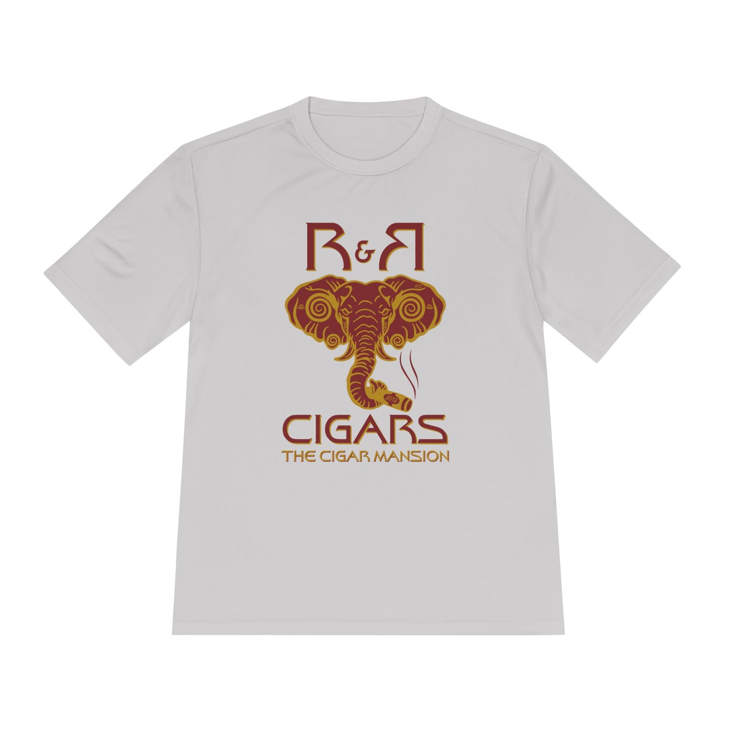 R&R Cigars Elephant Logo Moisture-Wicking Tee — The Cigar Mansion