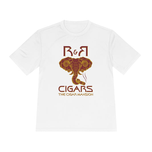 R&R Cigars Elephant Logo Moisture-Wicking Tee — The Cigar Mansion