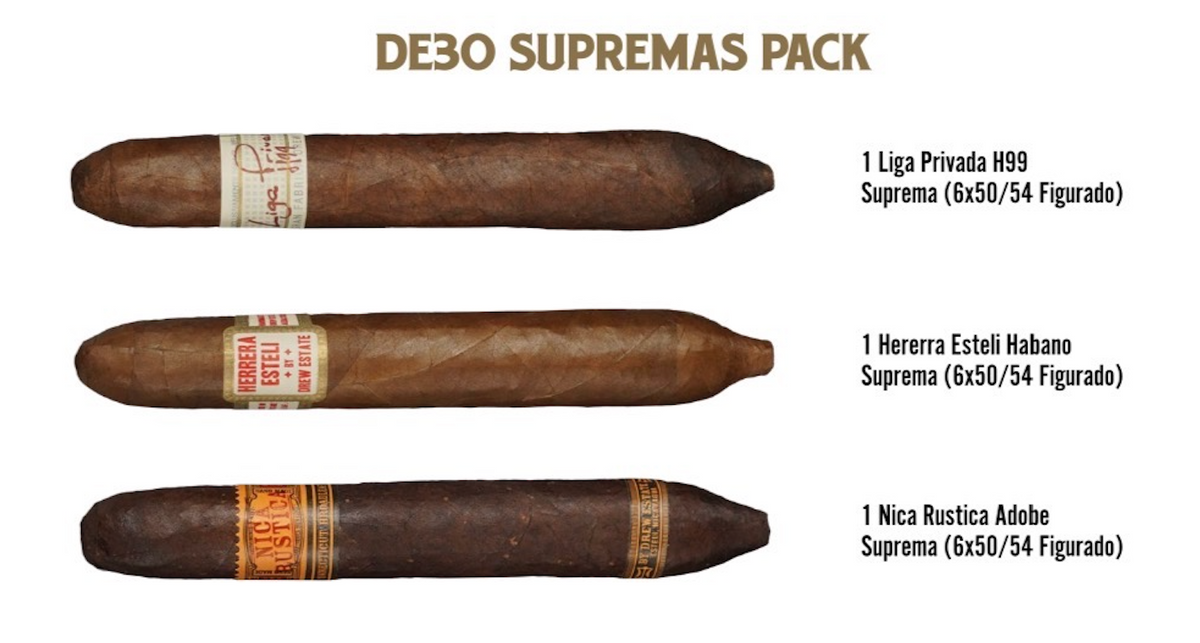 Drew Estate DE30 Suprema Sampler