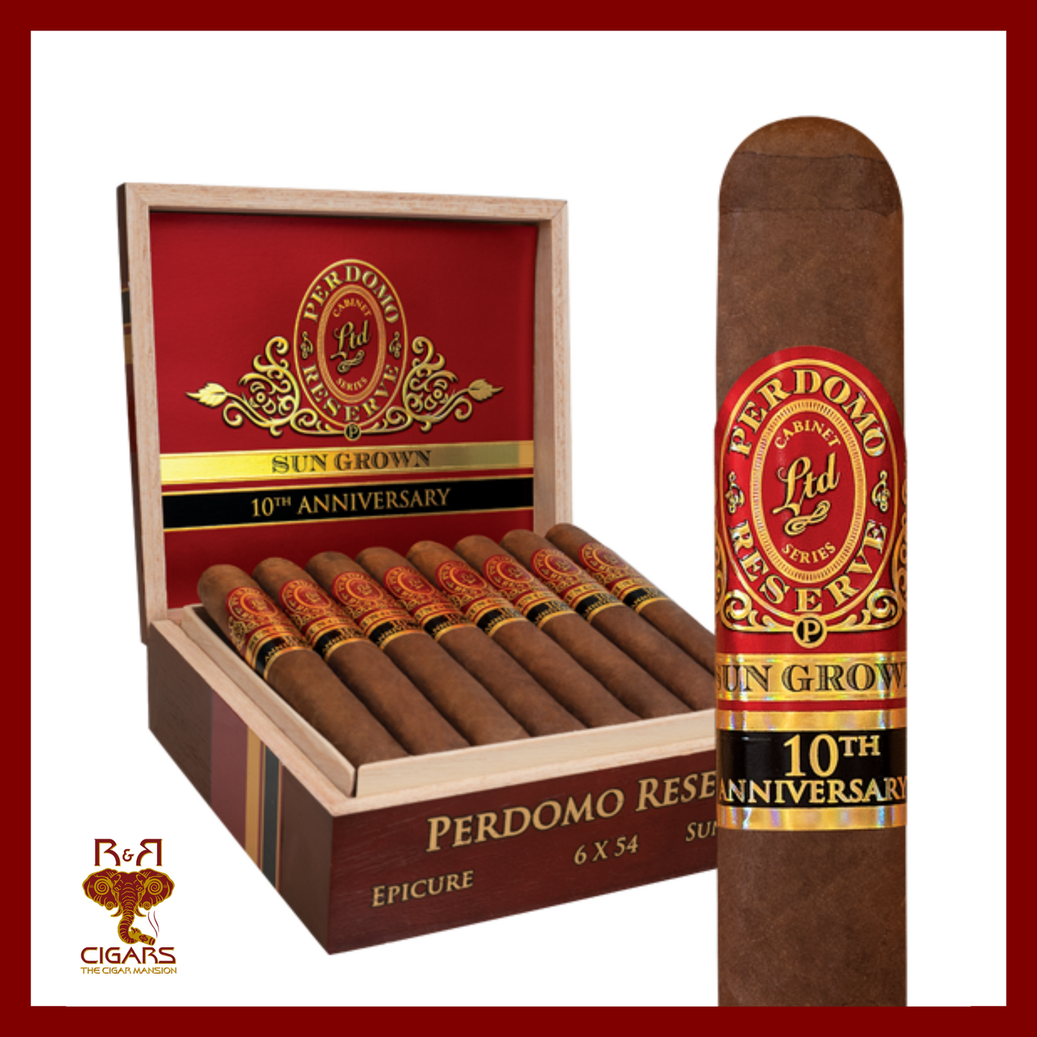 10 Year Reserve Robusto Sun Grown